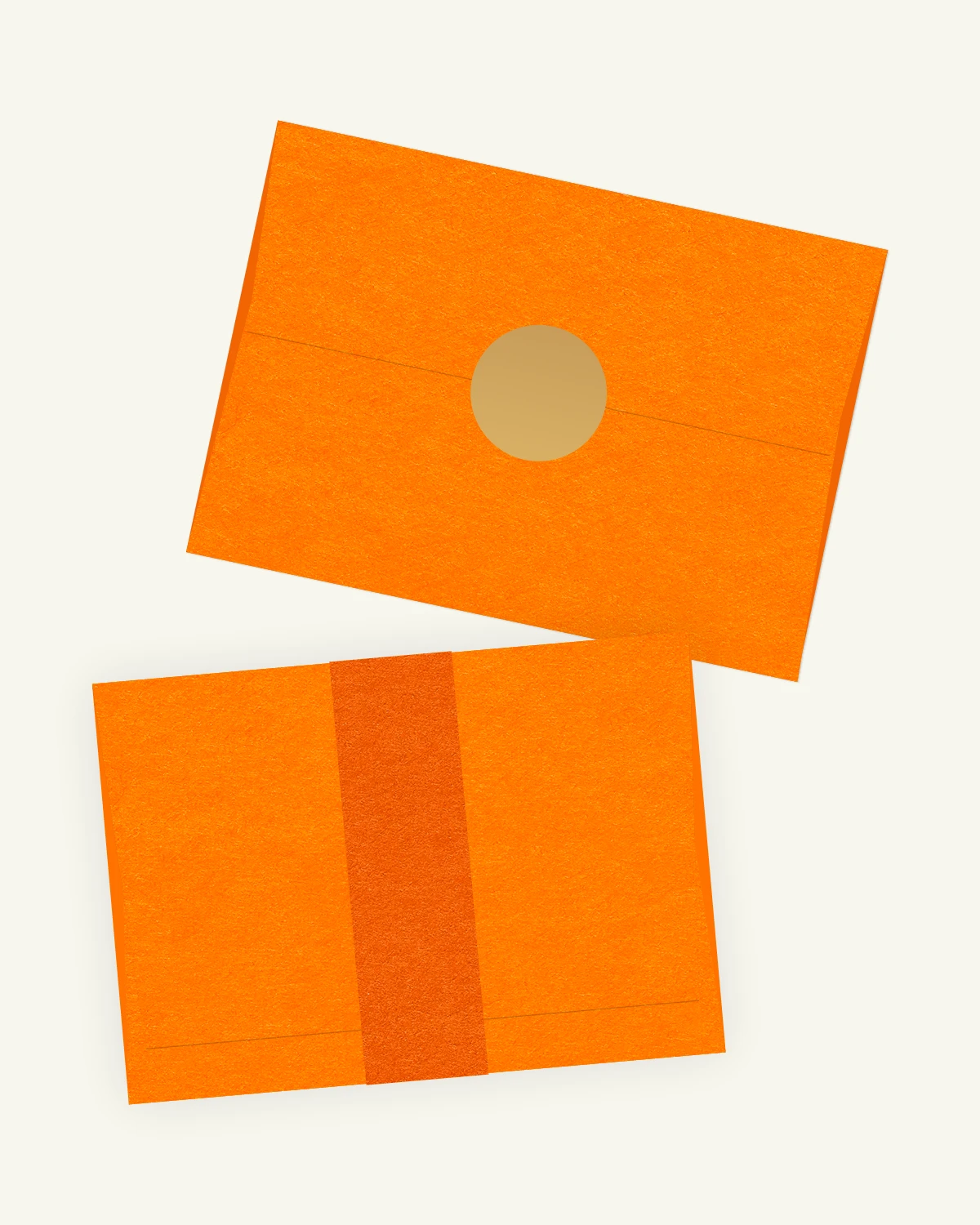 Gorgeous digital mockup of the Sol Suite outer envelopes with the original paper texture.