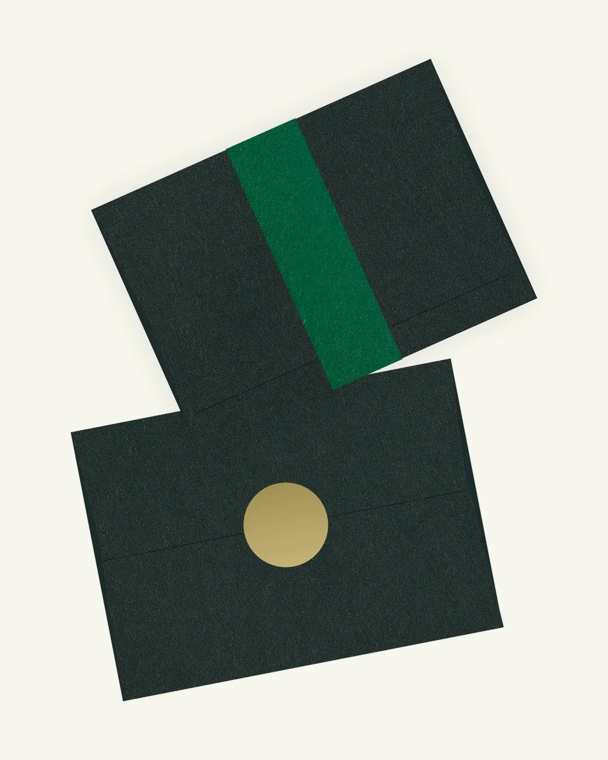 Gorgeous digital mockup of the Java Suite outer envelopes with the original paper texture.