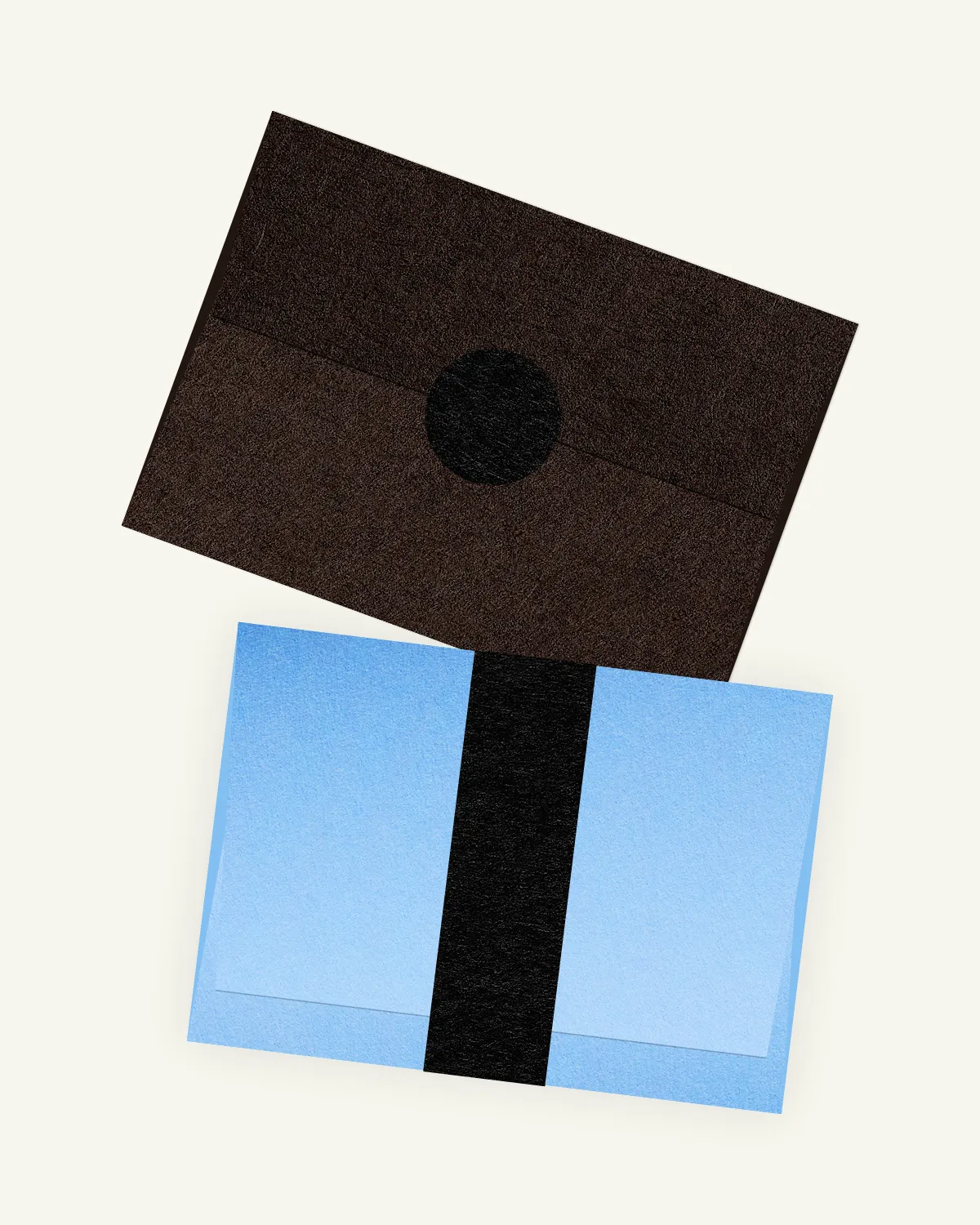 Gorgeous digital mockup of the Umi Suite outer envelopes with the original paper texture.