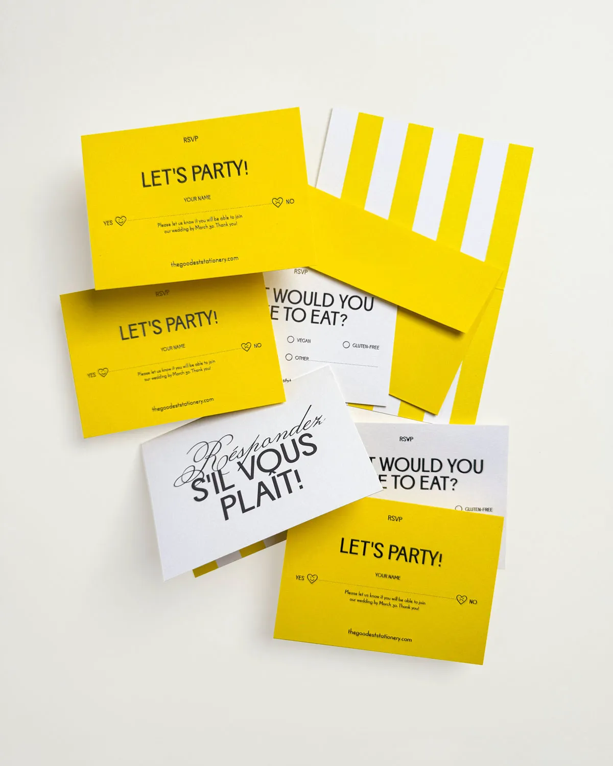 Fine art Italian summer wedding stationery with hot foil details, Amalfi Suite by The Goodest Stationery.