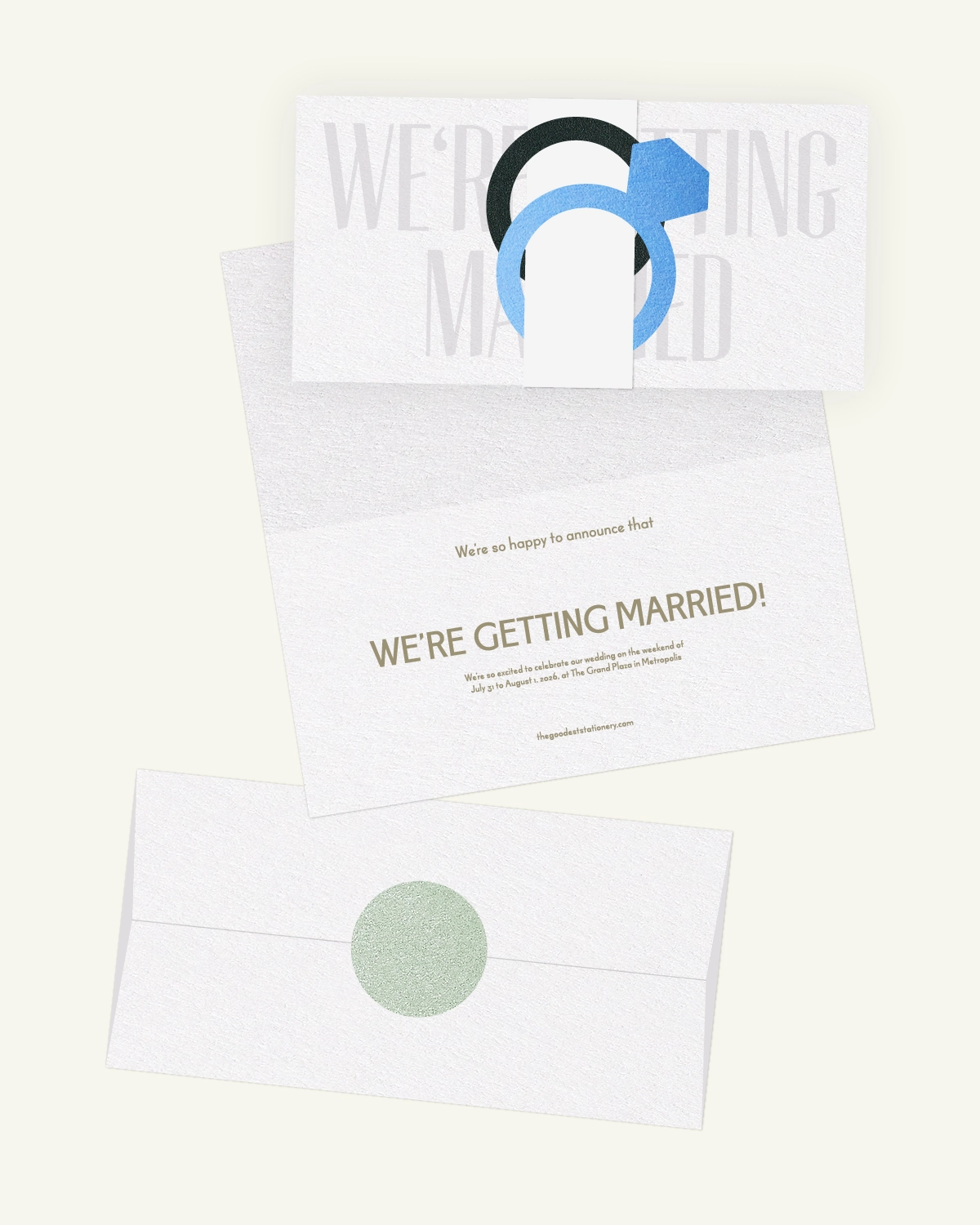 Digital mockup of the beautiful Nord Suite invitation and inlays with the original paper texture. Digital mockup of the beautiful Nord Suite invitation and inlays with the original paper texture.
