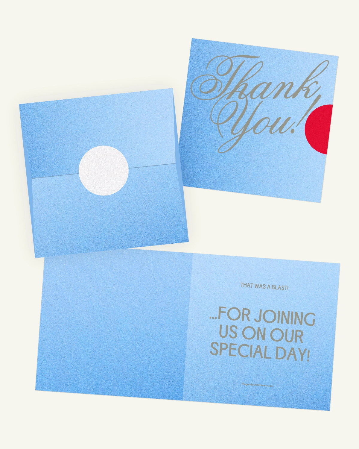 Beautiful Digital mockup of the Tian Suite thank-you card with envelope. Beautiful Digital mockup of the Tian Suite thank-you card with envelope.